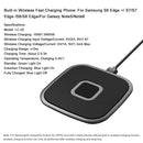 Stable Non Slip Wireless Charger Qi Certified Home Office Fast Charging 10W Max