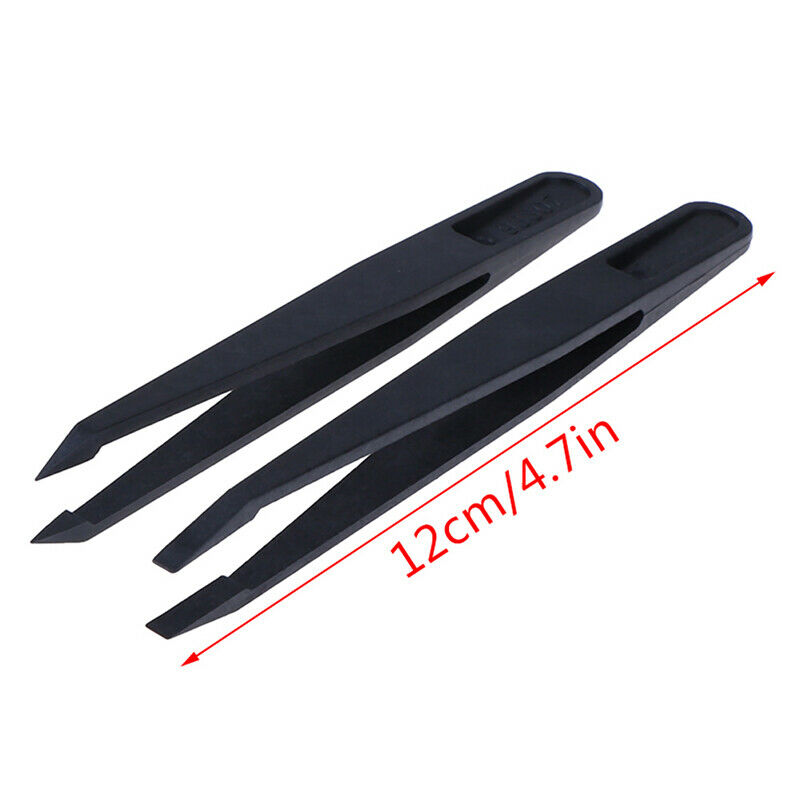 8pc Anti-StaticElectronic Hand Tool Set Tweezers Plastic Tweezer Kit ESD Forc Gw