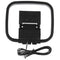 Indoor HiFi AM/FM Loop Mini Connector Antenna Home Digital Audio Receiv FT