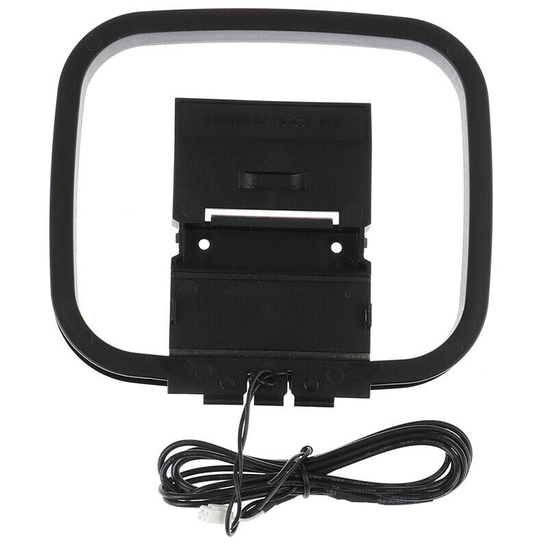 Indoor HiFi AM/FM Loop Mini Connector Antenna Home Digital Audio Receiv FT