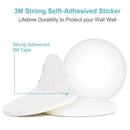 Door Stopper Wall Protector, 5 Pcs Large Door Knob Protector Door Stop SilicB9E3
