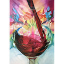 Wine Cup DIY Diamond Painting 5D Full Round Drill Rhinestone Cross Stitch