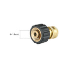 14/15mm Female M22 3/8'' Male Plug Quick Release Connector For Pressure Washer