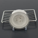 1x Shower Soap Dishes Holder Basket Tray Organizer Bathroom Strong Suction Cup