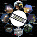 1X 6" 72W 7200LM Car Off-Road LED Work Light Bar Truck 4WD Fog Driving Lamp PTlj