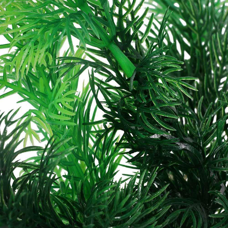 1x Aquarium Artificial Plant Fish Tank Ornament Grass Decoration Stone Base Tool