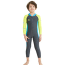 Dive&Sail Dark L New Long Sleeve Wetsuit Kids One Piece Swimsuit Diving Sui U2N2