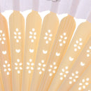 1Pc Kids DIY drawing toys craft blank paper hand fan children painting toys J â„–[