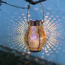 Solar Power LED Lantern Outdoor Garden Hanging Lamp Lawn Landscape Light