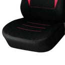 Car Seat Cover Set Wings Style Airbag Compatible Seat Protector Auto Accessories