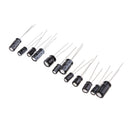 12x10pcs Aluminum Electrolytic Capacitor 1UF-470UF Package Assortment Kit  A