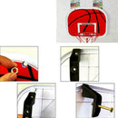 Hanging Style Basketball Hoop Set Height Adjustable Portable Supply Sport I C1L6