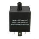 12V 3 Pin LED Adjustable Car Flasher Flash Relay For Turn Signal Light Indi