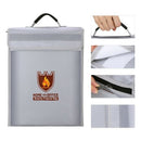 Fireproof Document Bag Holder Pouch Home Office Safe Bag Fire Water Resista