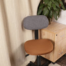Pack of 6Pcs Round Washable Chair Seat Slipcovers Bar Stool Cover Dust-proof
