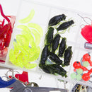 Fish Tackle Box With Fishing Bait Accessories Case Lure Parts Kit Set  Ed JC%ã€Š