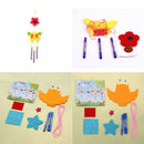Kids Child DIY Wind Chimes Aeolian Bells Educational Puzzle Toys Craft Kits