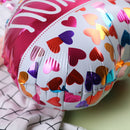 Foil Balloon Heart Shape LOVE Birthday Wedding Party Anniversary Helium De JR
