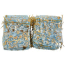 100 * Bags, Pouches, Organza Bags for Wedding, Jewelry, Gifts, Blue with Go