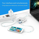 USB Type C to USB Adapter,3.1 USB C(Thunderbolt 3) to 3 Port USB3.0 Hub wit Z2L2
