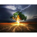 5D DIY Full Drill Diamond Painting Tree Cross Stitch Embroidery Mosaic Kit