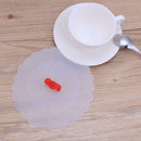 Silicone Cartoon Bowknot Cup Cover Anti-dust Heat Resistant Seal Bowl Lids