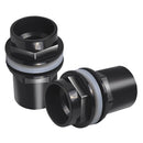 2x Aquarium Tank Pipe Tubing Joint Connector Coupler Adapter 20mm Dia