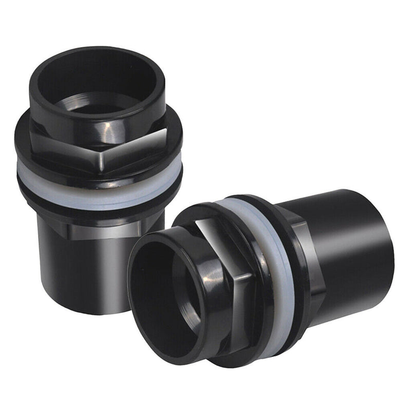 2x Aquarium Tank Pipe Tubing Joint Connector Coupler Adapter 20mm Dia