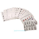 50pcs Mixed Flower Nail Art Transfers Stickers Manicure Tips Decals Decoration