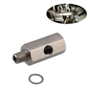 1/8" BSPT Oil Pressure Sensor Tee to NPT Adapter turbo Supply Feed Line Gauge ME