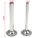 2xStainless Steel Sausage Stuffer Attachment Stuffing Tubes Fit For Food GrS Kw