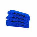 4X Blue Safety Open Reflective Tape Sign Warning Mark Car Door Decals Stickers