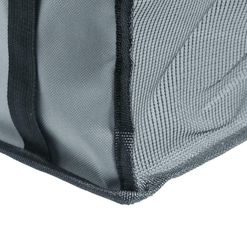 Folding Pet Dog Cat Car Seat Safe Travel Carrier Kennel Puppy Handbag(Grey)