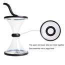 Creative Vortex Piggy Bank Gravity Circling Clear Relief Stress Saving Box