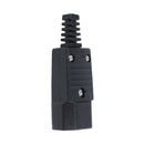 5X(Black IEC-320 C14 Male Plug AC Power Inlet Socket Connector 250V 10A V4S8)