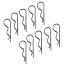 R-clip Retaining Pins for Brake Pad Tractor Clips Hitch Pin Marine 32mm/37mm