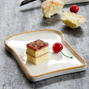 Ceramic Fruits Serving Tray Cake Snacks Steak Holder Pastry Plate Porcelain