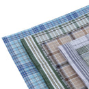100% Pure Cotton Men's Handkerchiefs Pocket Square Hankies for Business Men