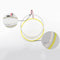 White COB Angel Eyes Halo Car LED Light Ring Halo Headlight DRL Lamp 70MM~