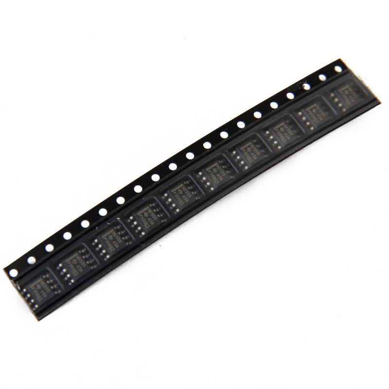 10pcs SMD NE555 555 Timer IC Module SOP8 Integrated Circuit Chip Black