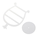 Crystal Acrylic Earrings Ear Studs Jewelry Holder Display Stand Set 5.1+4.3 V2T9