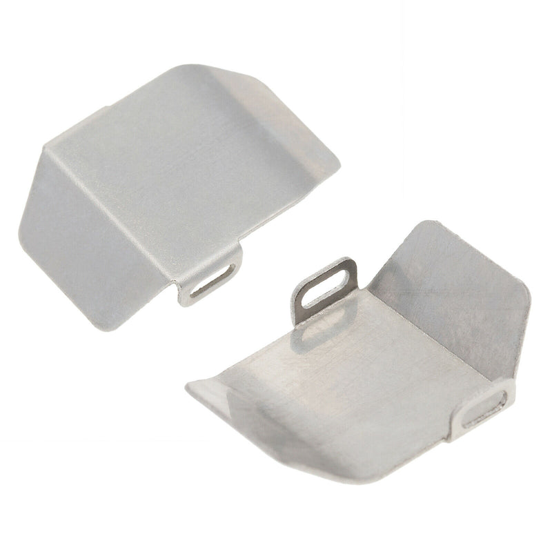 Stainless Steel Chassis Armor Front & Rear Axle Skid Plate for Axial SCX24 90081