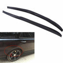 2pc Universal Car Flexible Fender Flares Durable Over Fenders Wheel Arches BLW