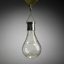 Solar Rotatable Outdoor Garden Camping Hanging LED Light Lamp Bulb Waterproof~