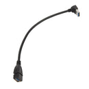 Usb 3.0 Angle 90 Degree Extension Cable Male To Female Adapter Cord Data Do