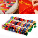 100pcs Different Colors Cross Stitch Floss Embroidery Sewing Cotton Thread
