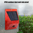 Solar Infrared Detector Lamp Waterproof Garden Remote Motion Sensor Alarm Light