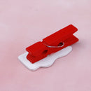 10pcs Christmas Tree Elk Wooden Clip Photo Paper Postcard Craft DIY ClipsY5