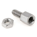 10Sets 5+7mm Header Plate Bracket Stud Bolt & Nut Nuts Screw D-Sub VGA serial ï¼D