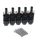 5Pairs x mc4 connector male and female mc4 solar panel connector for pv cable!E